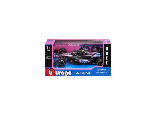 Bburago 1/43 F1 versenyautó - BWT Alpine F1 Team A524 (2024)