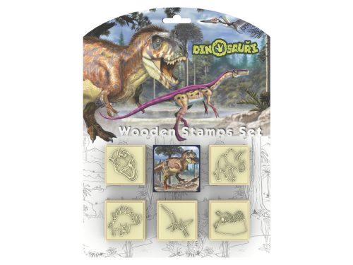 5 db nyomda + nyomdapárna - Dinoszaurusz
