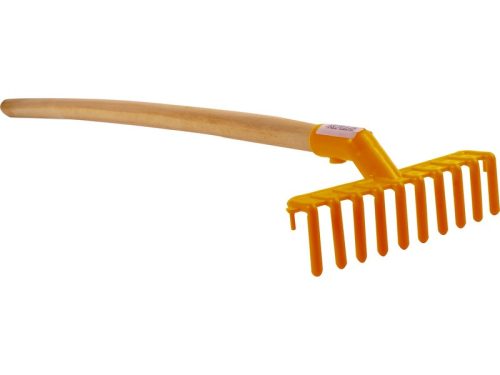 Fanyelű műanyag gereblye - 63 cm