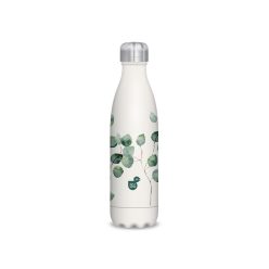 Duplafalú fémkulacs 600ml - Botanic leaf