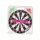 Darts tábla 6 darab dobónyíllal - 40 cm
