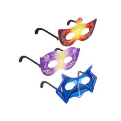 Világítós szemüveg és arc maszk, 3 féle