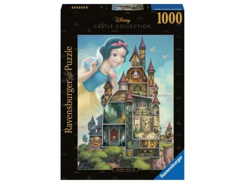 Ravensburger Puzzle 1000 db - Disney kastély Hófehérke