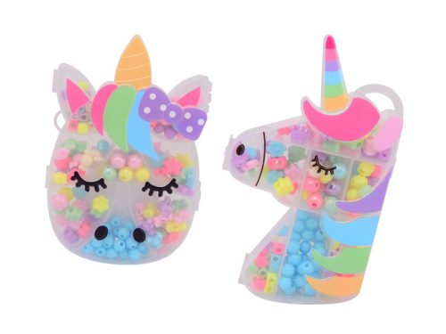 Unikornis gyönygfűző szett, 2 féle