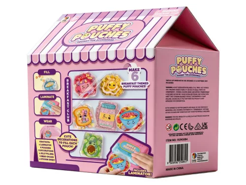 Puffy Pouches Pufi charm design szett reggelik