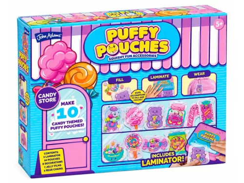 Puffy Pouches Pufi charm design szett édességek