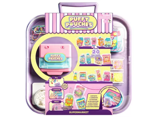 Puffy Pouches Pufi charm design szett szupermarke
