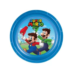 Műa. Super Mario lapostányér