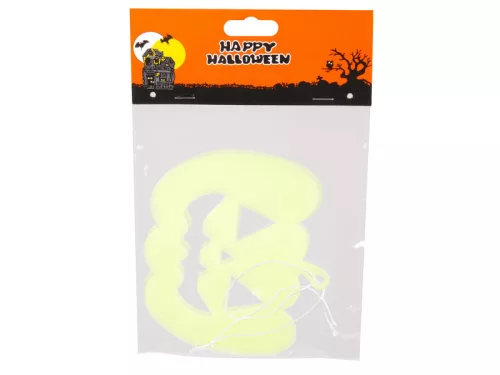 Halloween világító tök 2 db