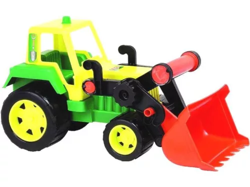 Játék traktor markolóval - többféle