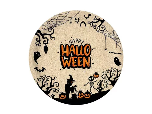 Halloween mintás tányér 23 cm-es 6 db/cs