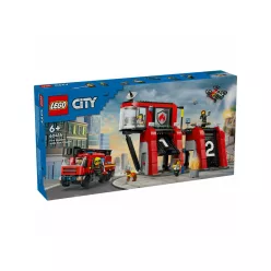 LEGO City Fire 60414 Tűzoltóállomás és tűzoltóautó