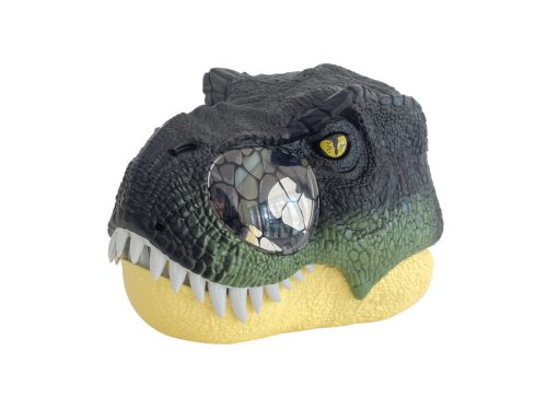 Hangot adó, világító dínó álarc