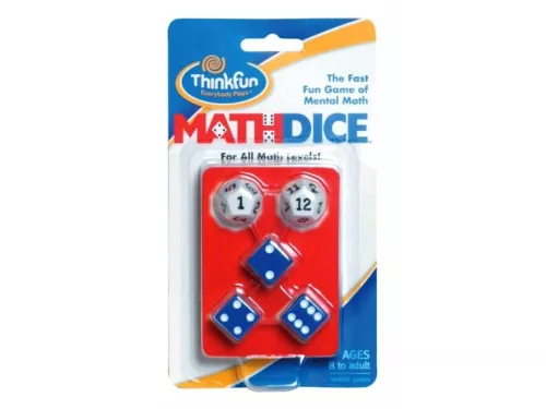 Thinkfun: Math Dice egy kis matekocska társasjáték