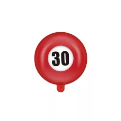 Héliumos fólia számos 30-as 45 cm
