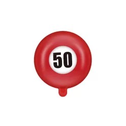 Héliumos fólia számos 50-es 45 cm