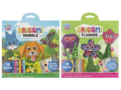 Origami virágok és állatok-többféle