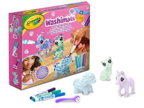 Crayola Washimals Pasztell állatkák készlet