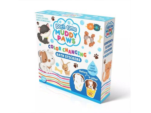 Színváltós csempetapasz, sáros tappancsok