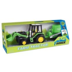 Lendkerekes traktor arató utánfutóval - 30 cm