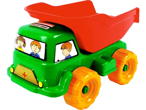 Műanyag dömper dönthető platóval - 26 cm, többféle