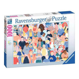 Puzzle 1000 db - Emberek