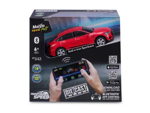 Maisto Tech RC - telefonról irányítható Audi E-tron Sportback