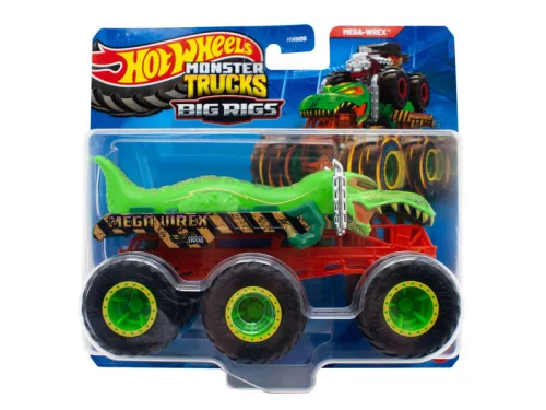 Hot wheels Monster Trucks hatkerekű szörnyjárgány