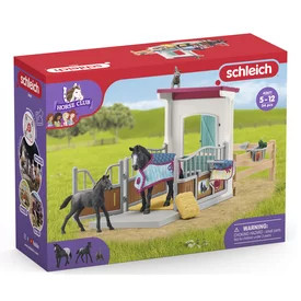 Schleich ló box kancával és csikóval