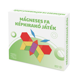 Mágneses fa képkirakó játék