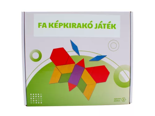 Fa képkirakó játék