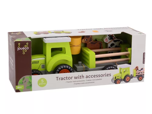 JouécoŽ - Fa traktor kiegészítőkkel