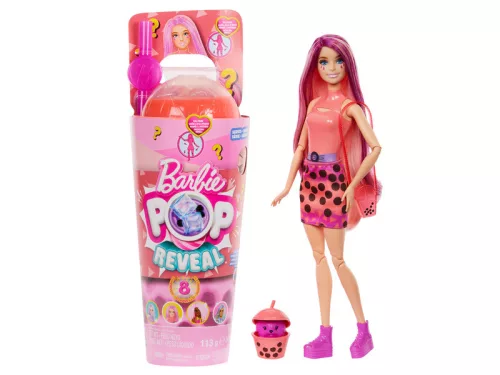 Barbie slime reveal bubi-buli - narancssárga