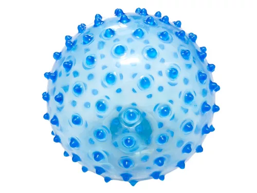 Műanyag masszázs labda 160g 21 cm