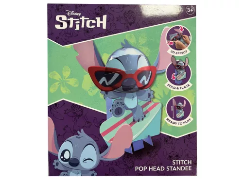 Stitch papírfigura készítő 20 cm, 3 féle
