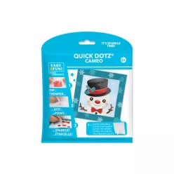 Diamond Dotz Quick Dotz képkészítő Hóember