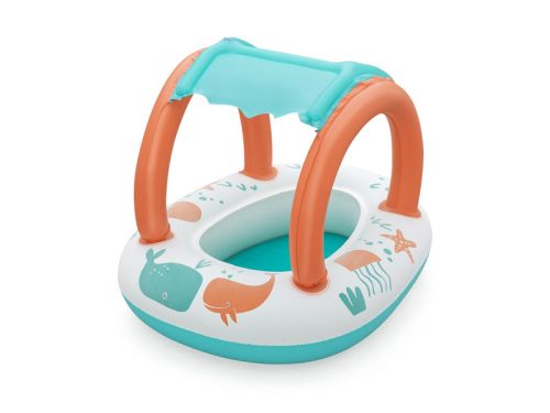 Comfort plüss árnyékolt babacsónak84 cm x 67 cm