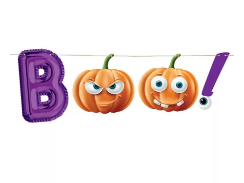 Boo papír felirat 150 cm