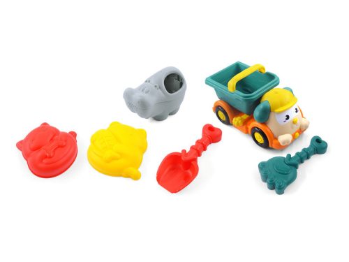 Homokozó dömper, 5 kiegészítővel