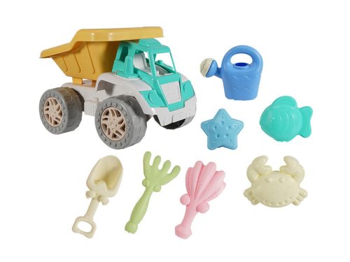 Homokozó dömper, 7 kiegészítővel