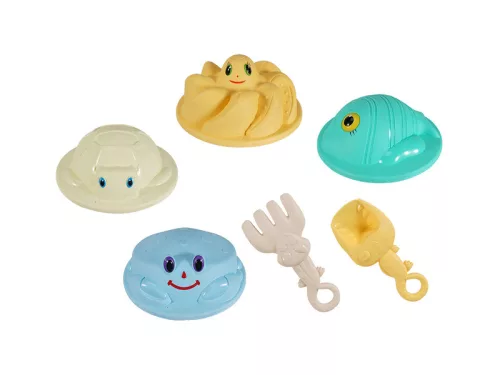 Homokozó szett, 6 részes