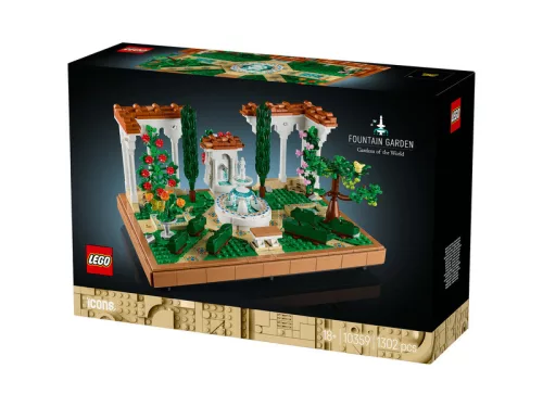 LEGO Icons 10359 Kert szökőkutakkal