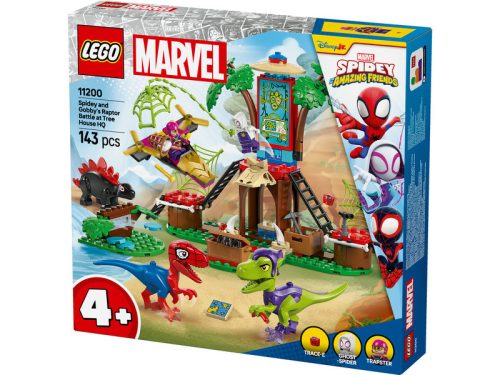 LEGO Spidey 11200 Pókember és Gobby raptorcsatája a lombház főhadiszálláson