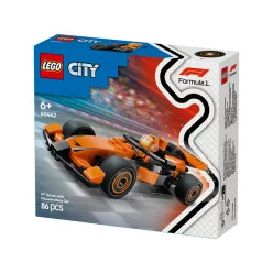 LEGO City 60442 F1-es pilóta Mclaren versenyautóval