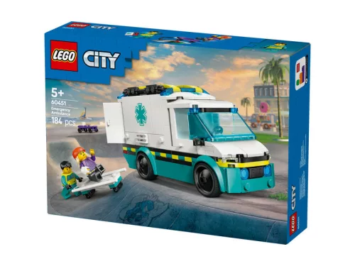 LEGO City Great Vehicles 60451 Sürgősségi mentőautó