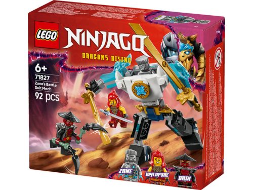 LEGO NINJAGO 71827 Zane harci robotöltözéke