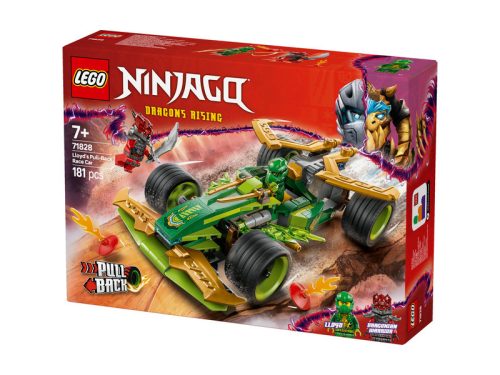 LEGO NINJAGO 71828 Lloyd hátrahúzhatós versenyautója