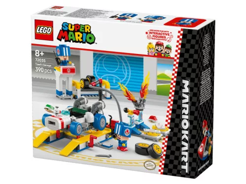 LEGO Super Mario 72035 Mario Kart  Toad garázsa