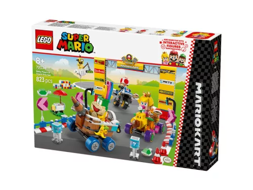 LEGO Super Mario 72036 Mario Kart  Baby Peach és a Grand Prix szett
