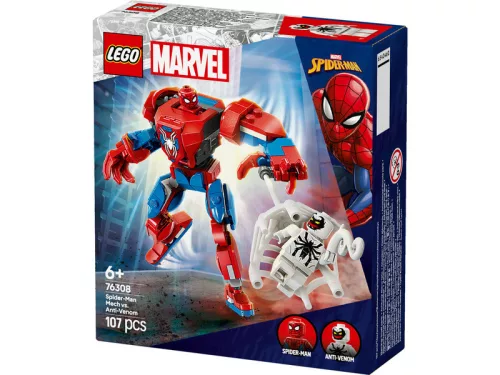 LEGO Super Heroes Marvel 76308 Pókember robot vs. Anti-Venom